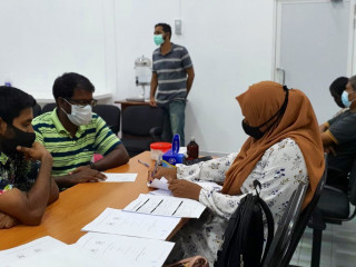 ކުޅުދުއްފުށީގައި އިމާރާތްކޮށްފައިވާ 40 ރޯހައުސް ޙަވާލުކުރުމުގެ މަސައްކަތުގެ ތެރެއިން