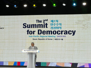 Minister of State for Foreign Affairs Ahmed Khaleel has participated in the Indo-Pacific Regional Meeting of the Summit for Democracy 2023