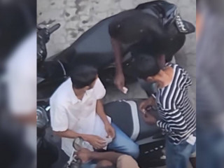 The youth seen dealing drugs in the video that has since gone viral