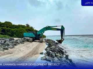Sh. Lhaimagu Harbor Development Project has reached overall 85% project completion