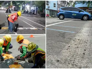 ރައީސް މުޢިއްޒު ހުޅުމާލެ ރައްޔިތުންނާއި ބައްދަލު ކުރެއްވުމުގެ ކުރިން، ހުޅުމާލެ މަގުތަކުގައި ހުރި ސްޕީޑު ބްރޭކަރުތައް ނަގައިފި