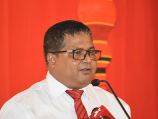 އެންވަޔަރުމެންޓް މިނިސްޓަރު ޑރ. ހުސައިން ވާހަކަފުޅު ދައްކަވަނީ