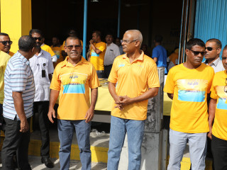 From an MDP event to put up posters under the party’s campaign activities for the council elections