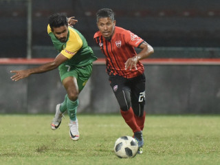 ދިރާގު ދިވެހި ޕްރިމިއާ ލީގުގައި މާޒިޔާ އާއި ޓީސީ ބައްދަލުކުރި މެޗުގެ ތެރެއިން