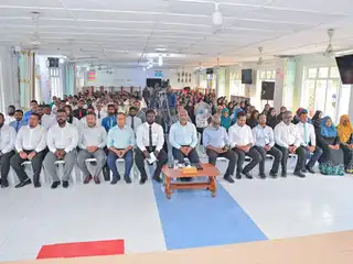 From President Dr. Mohamed Muizzu’s meeting with the residents of HDh. Nellaidhoo.