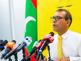 MDP Chairperson and former President Mohamed Nasheed.
