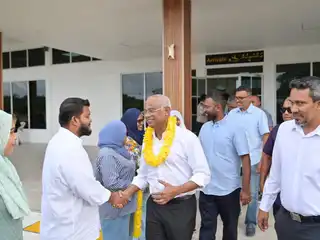 ރައީސް ސޯލިހު ފުވައްމުލައް ސިޓީ އަށް ވަޑައިގެންފި