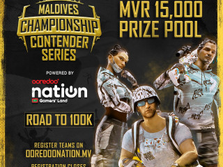 Registration opened for Ooredoo Maldives PUBG Championship Contender Series 3