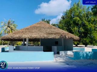 MTCC completes construction of HDh. Kumundhoo ferry hut