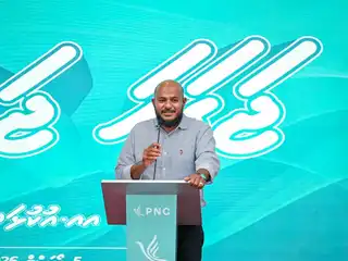 މެންބަރު ޝުޖާއު ޕީއެންސީ ހަރުގެ ޖަލްސާގައި ވާހަކަދައްކަވަނީ 