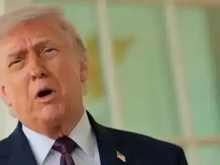 އެމެރިކާގެ ރައީސް ޑޮނަލްޑް ޓްރަމްޕް.