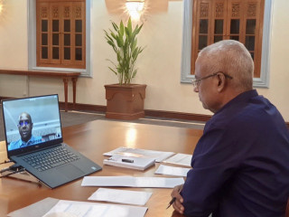 ހޯމަ ދުވަހު އޮތް ނެޝަނަލް ޓާސްކްފޯސް ބައްދަލުވުމުގައި ރައީސް ބައިވެރިވަޑައިގަންނަވަނީ