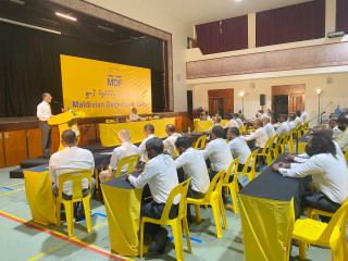 އެމްޑީޕީގެ ގައުމީ މަޖިލީހުގެ 171ވަނަ ބައްދަލުވުމުގައި ރައީސް ނަޝީދު ވާހަކަ ދައްކަވަނީ