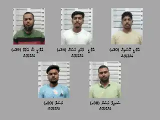 މީހަކު ރަހީނުކުރި މައްސަލައިގައި ހައްޔަރުކުރި 5 ބިދޭސީންގެ ވަނަވަރު