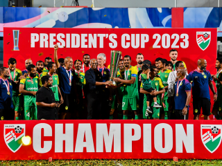 President Solih attended the closing ceremony of the President's Cup