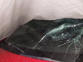 The police did not reveal the owner of the car