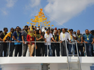 ައެމްޑީޕީން ތިލަދުންމައްޗަށް ކުރި ދަތުރު ނިންމާލުމަށްފަހު މާލެއަށް އައުން