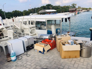 ހއ.އަލިދޫ ރިސޯޓުން ވަގަށް ނަގާފައިވާ ތަކެތި