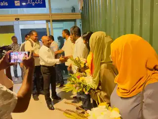 އައްޑޫ ސިޓީން އެމްޑީޕީގެ ޓީމަށް މަރުހަބާކިއުން