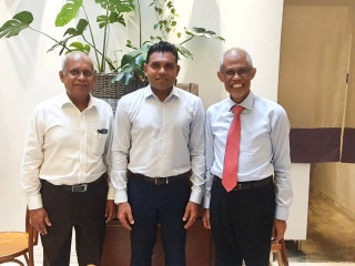 VP Naseem met the Minister for Social and Family Development of Singapore, Masagos Zulkifli, as part of his unofficial visit to the country. 