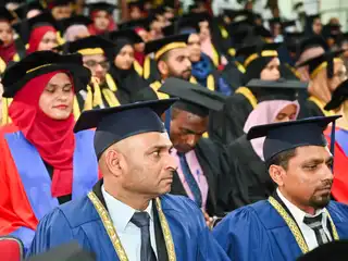The Maldives National University Graduation Ceremony 2024.