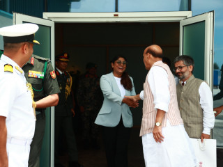 Indian Defence Minister ended a fruitful visit to the Maldives