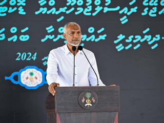 The president pledged to implement all development activities planned for the island, while speaking to residents on Tuesday