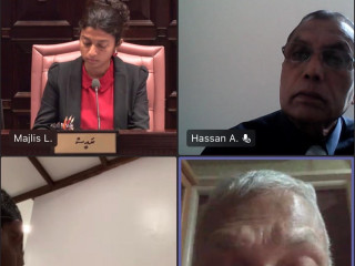 އިއްޒަތްތެރި މެމްބަރުންގެ އޮންލައިން ޖަލްސާއަށް ނަޒަރެއް 