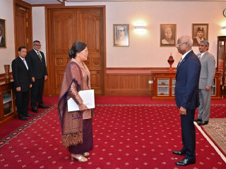 The new Ambassador of the Republic of Indonesia to the Republic of Maldives, Dewi Gustina Tobing has presented her credentials to President Ibrahim Mohamed Solih