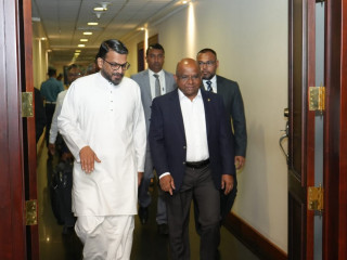  Minister of Foreign Affairs of the Maldives, Abdulla Shahid is in Sri Lanka on an official visit
