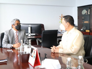 New Non-Resident Ambassador of Philippines to Maldives called on Minister of State for Foreign Affairs on Monday