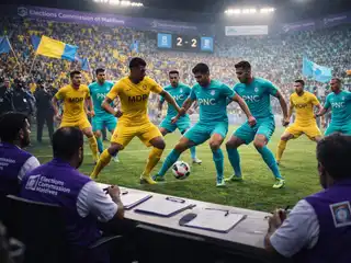 އަޖައިބެއްނު، މިއީ ފުޓުބޯޅަ މެޗެއް! ދެހާފް ކުޅެގެން ހަމަނުޖެހުން އުފެދިދާނެއޭ ކިޔާފައި އެއް ހާފަށް ބަދަލު ކުރެވިދާނެތަ؟