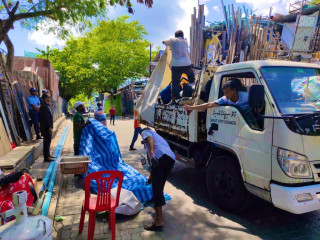 ފަޅުމަތީމަގު ސާފުކުރުމުގެ މަސައްކަތް ކުރިއަށްދަނީ