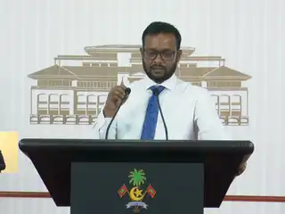 ކޮންސްޓްރަކްޝަން މިނިސްޓަރ ޑރ އަބްދުﷲ މުއްތަލިބު.