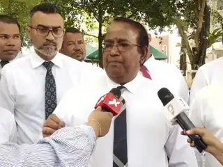 From the press conference held by the MDP Parliamentary Group on Tuesday, February 10, 2026. | screen image