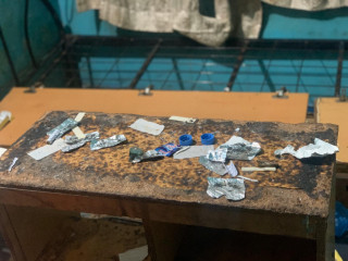 Drugs seized from previous operation