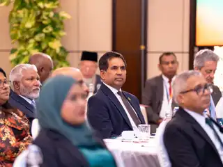 މޯލްޑިވްސް މެރިޓައިމް ކޮންފަރެންސް 2026 އިގްތިސާދީ ތަރައްގީއާއި ވިޔަފާރިއާ ބެހޭ ވަޒީރު މުހައްމަދު ސައީދު ބައިވެރިވެވަޑައިގަންނަވަނީ