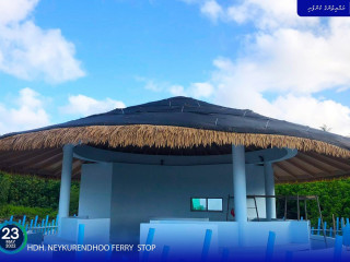 MTCC completes construction of ferry hut for HDh. Neykurendhoo ferry stop