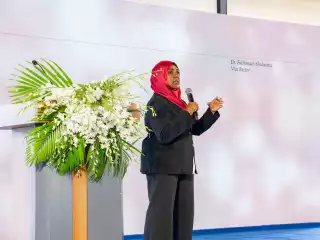 Dr. Fathimath Shaheema, Vice Rector of Mianz College.