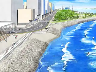 Renovations of the Male' seawall to begin next month with structural enhancements