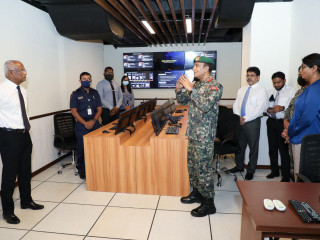 President officially inaugurates Joint Interagency Operations Centre
