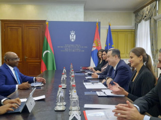 FM Shahid meets the First Deputy Prime Minister and Minister of Foreign Affairs of the Republic of Serbia