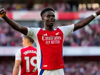 އާސެނަލް އަށް ކުޅެމުން އަންނަ ބުކަޔޯ ސަކާ