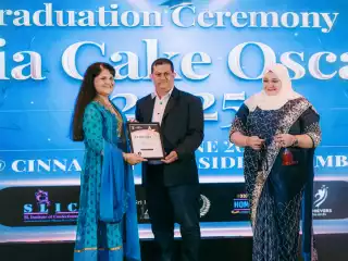 Nashee is a beloved cake artist among Maldivians