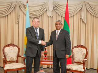 Discussions held on increasing Maldives-Kazakhstan dialogue in int'l sphere