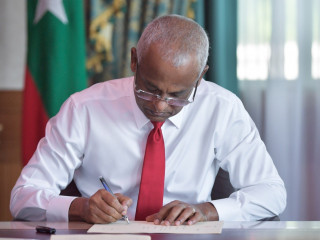 President Solih ratified the amendments to the three acts on Monday