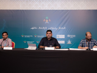 ނޭޝަނަލް އިމަޖެންސީ އޮޕްރޭޝަން ސެންޓަރުން ބޭއްވި ނޫސްވެރިންގެ ބައްދަލުވުމެއްގެ ތެރެއިން--