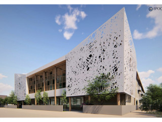 އޭދަފުށީގައި އިމާރާތްކުރާ އާ ހޮސްޕިޓަލްގެ ޑިޒައިން