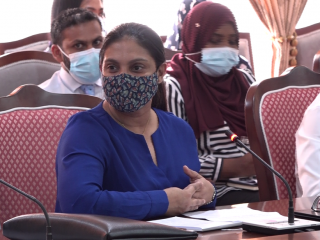 އެޑިޔުކޭޝަން މިނިސްޓަރ ޑރ. އައިޝަތު އަލީ