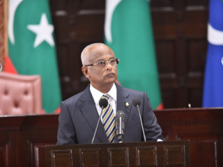 President Solih delivered his fourth Presidential Address at the inaugural sitting of the People's Majlis on Thursday morning